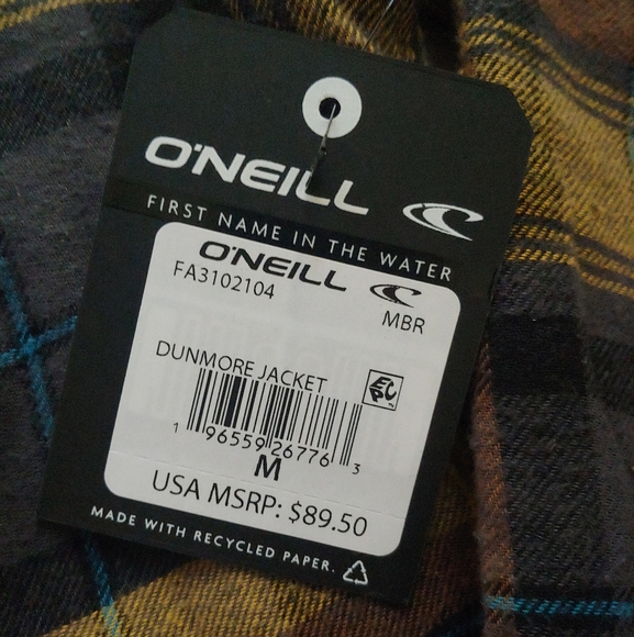 O'Neill NEW Dunmore Flannel Jacket - Picture 12 of 13